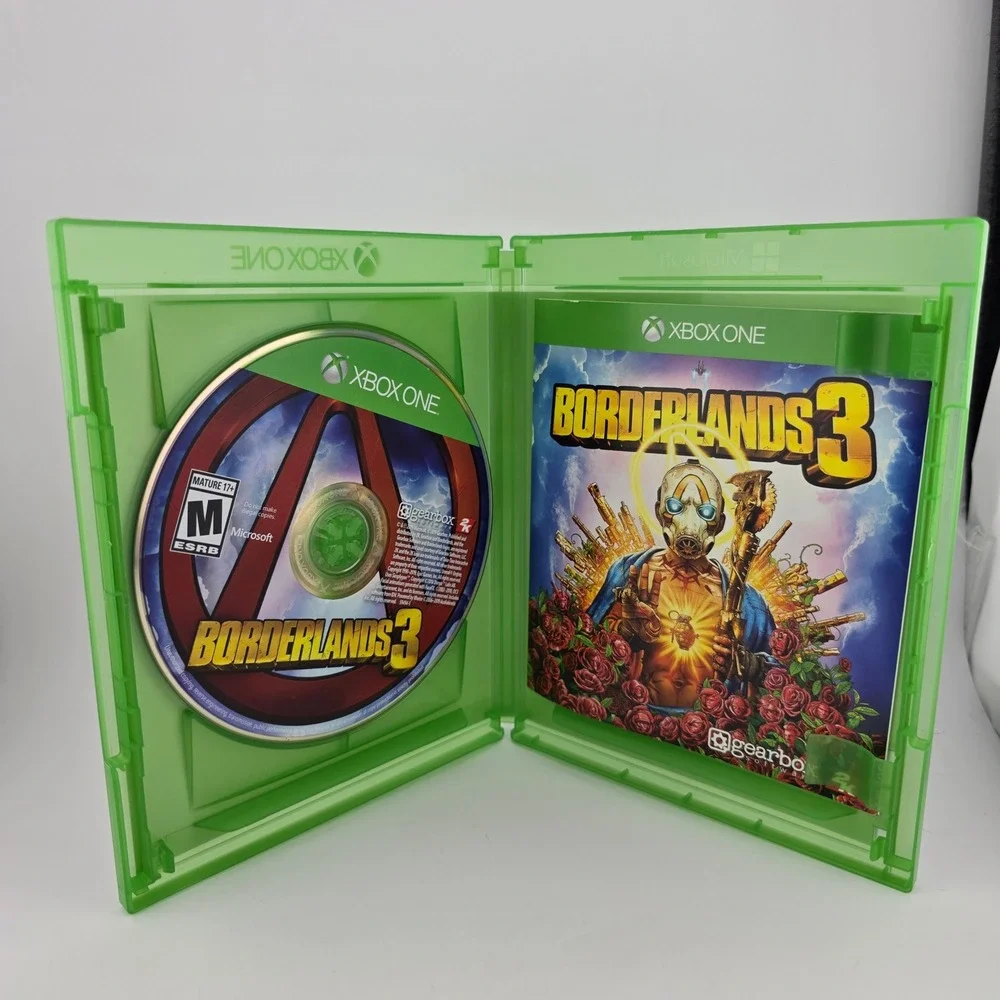 Borderlands 3‎ Video Game Xbox One Standard Edition Green Manual Included